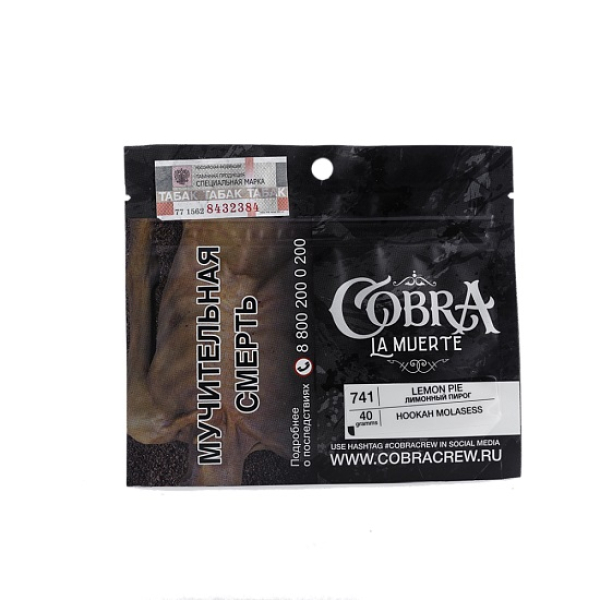 Табак Cobra La Muerte Lemon Pie 40 гр в Красноярске