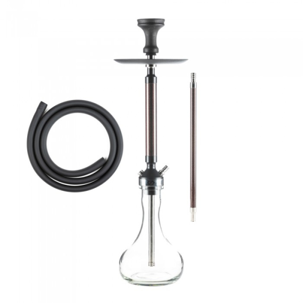 Кальян Conceptic Design Carbon Red Pro (65 см) в Красноярске