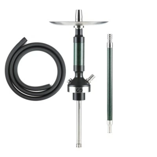 Кальян Conceptic Design Smart Carbon Green (41 см) в Красноярске
