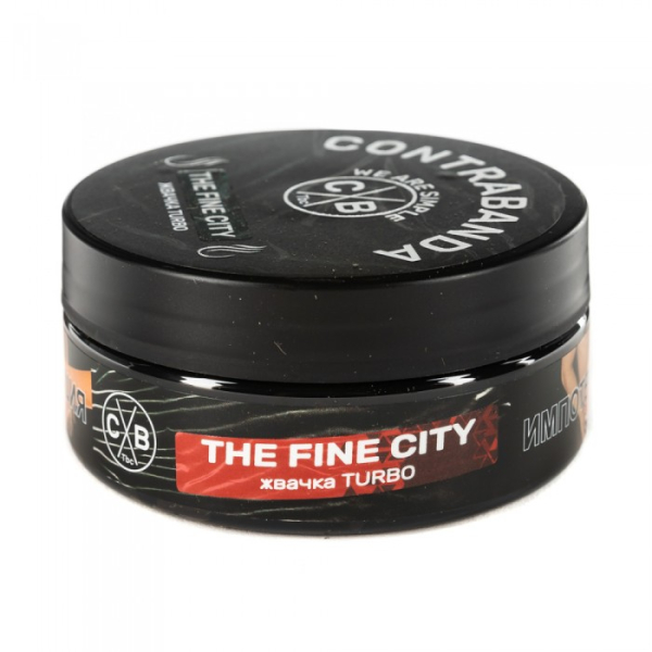 Табак CONTRABANDA The Fine City (Жвачка Turbo) 100 гр в Красноярске