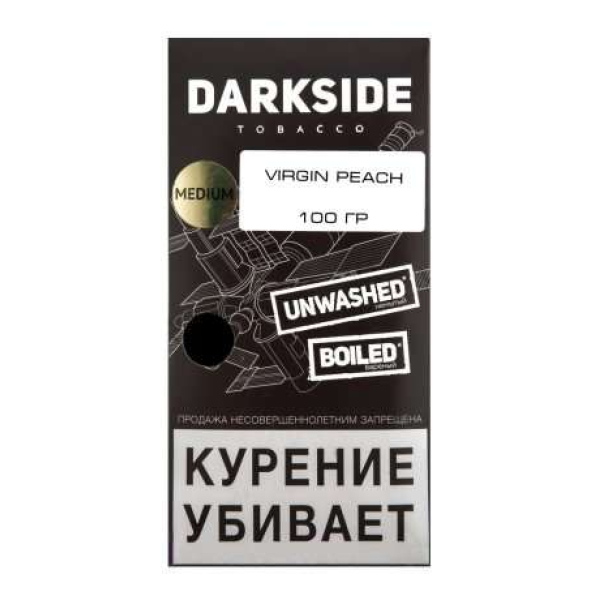 Табак Darkside Core Virgin Peach 100 грамм в Красноярске