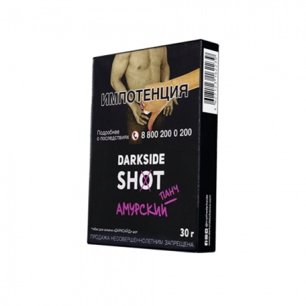 Табак Darkside SHOT Амурский Панч 30 гр в Красноярске