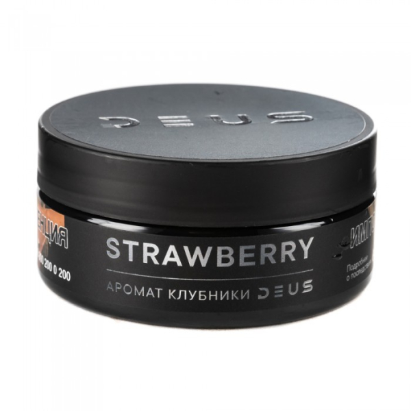 Табак Deus Strawberry (Клубника) 100 гр в Красноярске