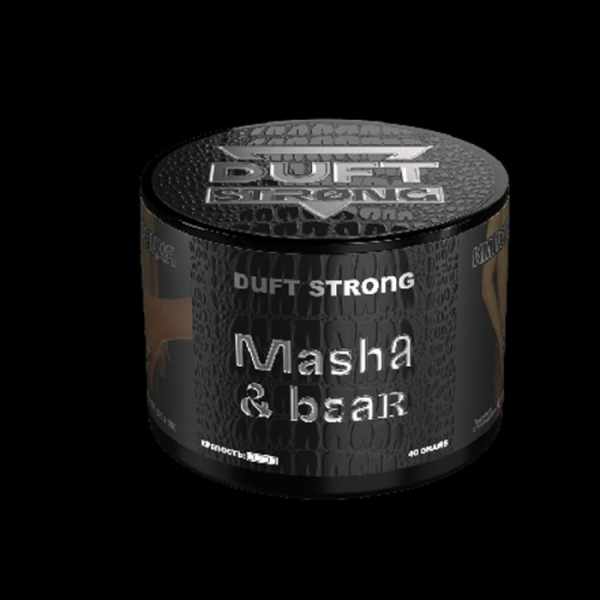 Табак Duft Strong Masha&Bear (Земляника) 40 гр в Красноярске