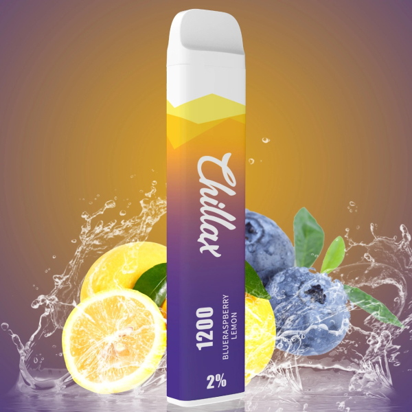 Chillax Blueraspberry Melon (Голубая малина Лимон), 1200 тяг в Красноярске