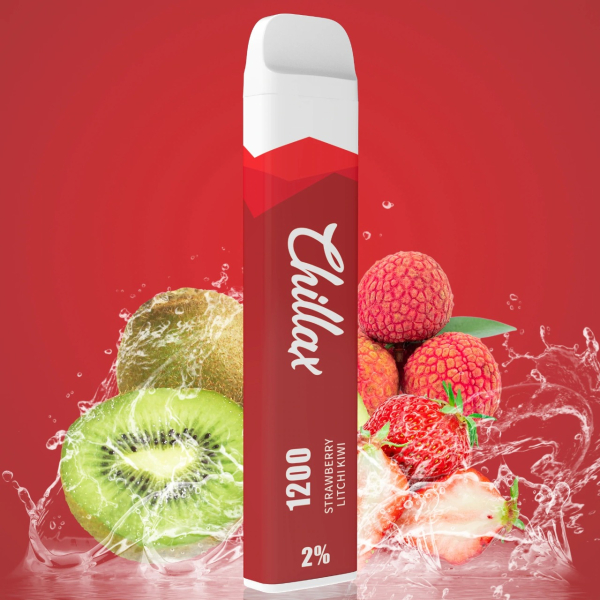 Chillax Strawberry Lychee Kiwi, 1200 тяг в Красноярске
