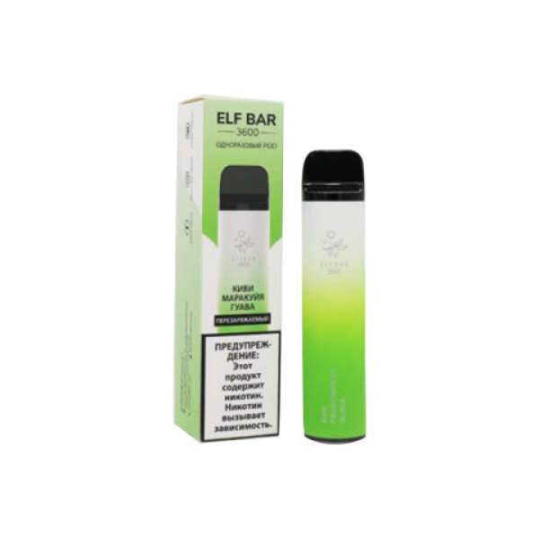 Elfbar (3600 (Киви маракуйя гуава)), 3600 тяг в Красноярске