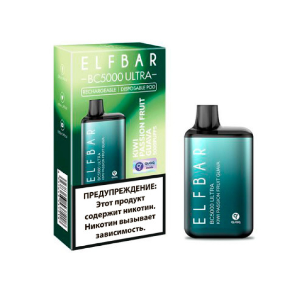 Elfbar BC5000 (Киви маракуйя гуава), 5000 тяг в Красноярске