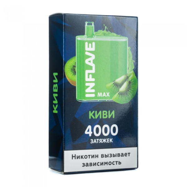 INFLAVE MAX Киви, 4000 тяг в Красноярске