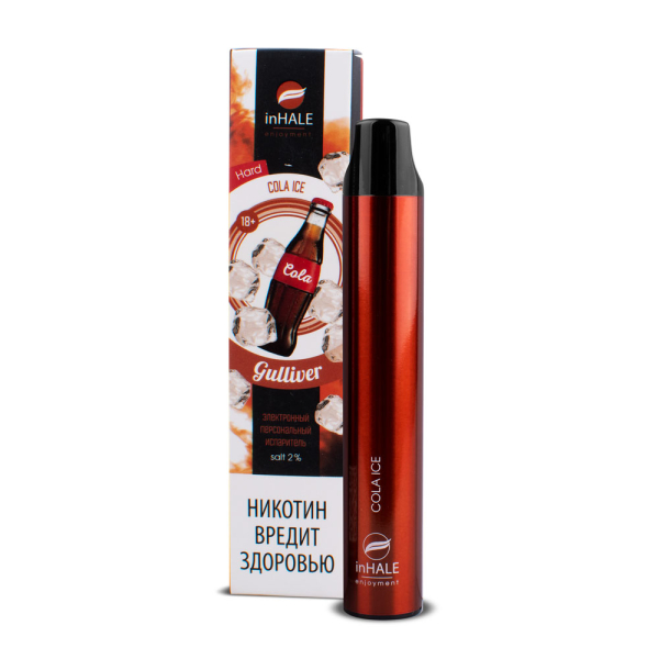 inHale Guliver Hard Cola Ice (Кола Со Льдом) 1500 затяжек в Красноярске
