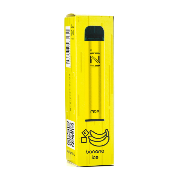 Одноразовая электронная сигарета IZI Max Banana Ice (Банан со льдом) 1600 затяжек в Красноярске