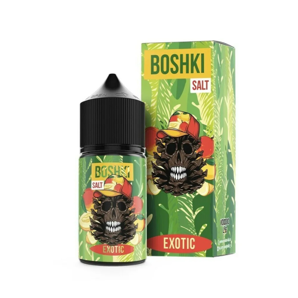 Жидкость BOSHKI Salt Exotic (Манго дыня хвоя) (30 мл, 20 мг/мл) в Красноярске