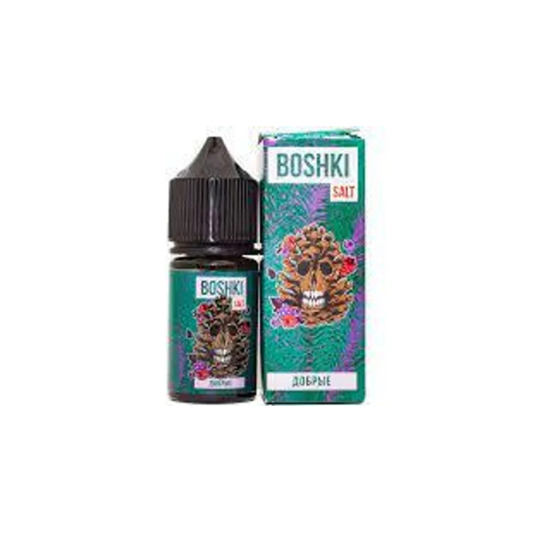 Жидкость BOSHKI Salt Добрые (Мороженное хвоя ягоды) (30 мл, 20 мг/мл) в Красноярске