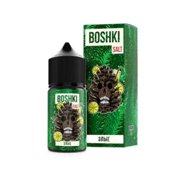Жидкость BOSHKI Salt Злые (Лимонад ягоды хвоя) (30 мл, 20 мг/мл) в Красноярске