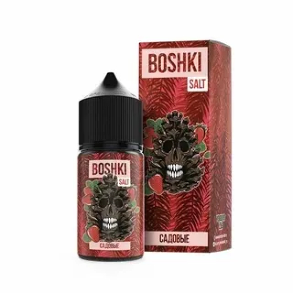 Жидкость BOSHKI Salt Садовые (клубника хвоя) (30 мл, 20 мг/мл) в Красноярске