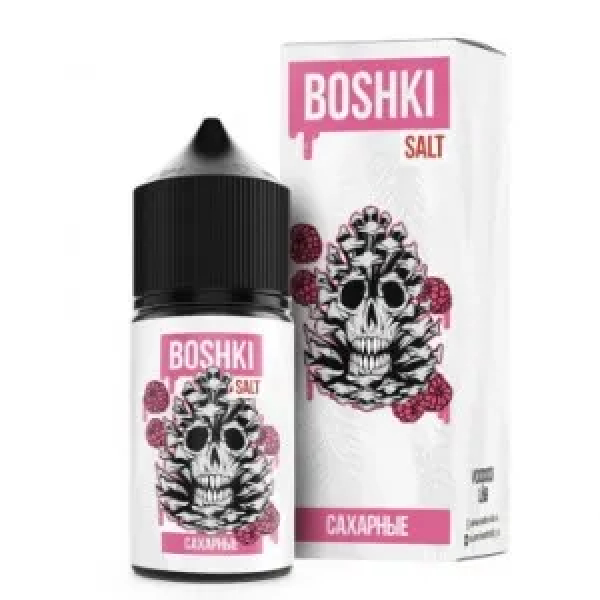 Жидкость BOSHKI Salt Сахарные (Малина варенье хвоя) (30 мл, 20 мг/мл) в Красноярске