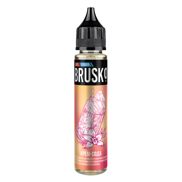 Жидкость Brusko Salt  Крем Сода 30 мл в Красноярске