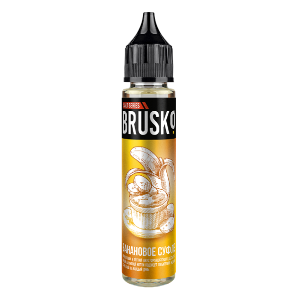 Жидкость Brusko Salt Банановое Суфле 30 мл в Красноярске