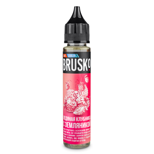 Жидкость Brusko Salt Ледяная Клубника С Земляникой 30 мл в Красноярске
