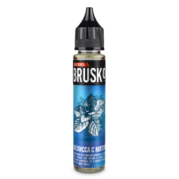 Жидкость Brusko Salt Мелиса С Мятой 30 мл в Красноярске
