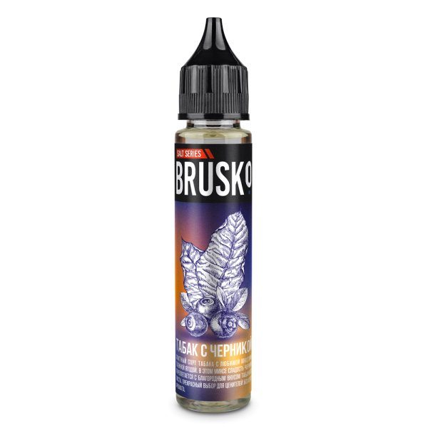 Жидкость Brusko Salt Табак С Черникой 30 мл в Красноярске