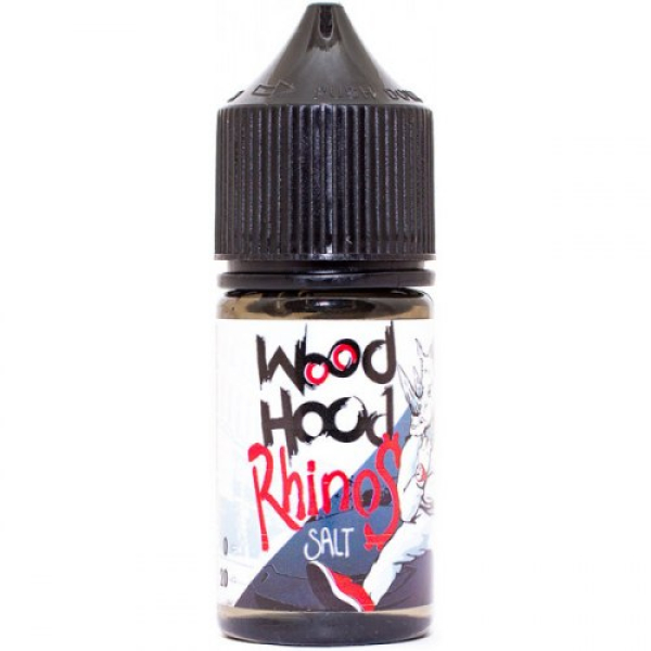 Жидкость Wood Hood Rhinos (Клубника Киви Лимон Лед) (30 мл, 20 мг/мл) в Красноярске