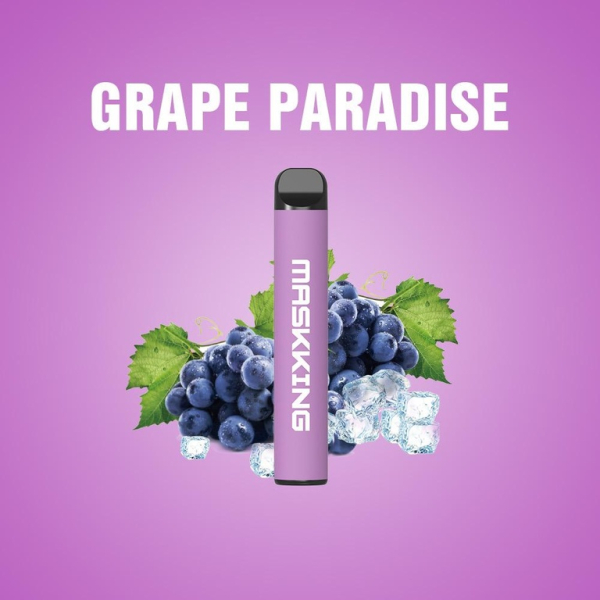 Одноразовая электронная сигарета Maskking High Pro Grape Paradise (Виноградный Рай) 1000 затяжек в Красноярске
