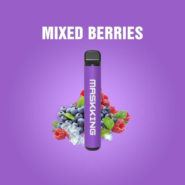 Одноразовая электронная сигарета Maskking High Pro Mixed Berries (Ягодный Рай) 1000 затяжек в Красноярске