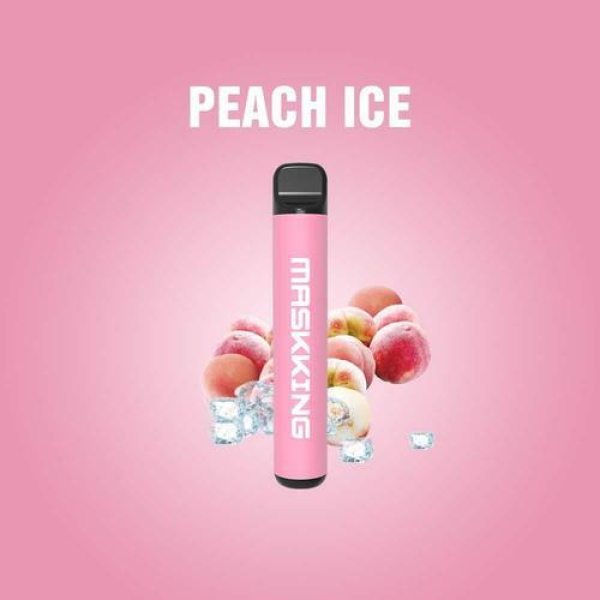 Одноразовая электронная сигарета Maskking High Pro Peach Ice (Персиковый Рай) 1000 затяжек в Красноярске