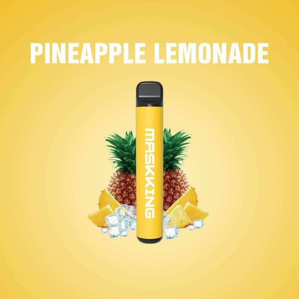 Одноразовая электронная сигарета Maskking High Pro Pineapple Lemonade (Ананасовый Лёд) 1000 затяжек в Красноярске