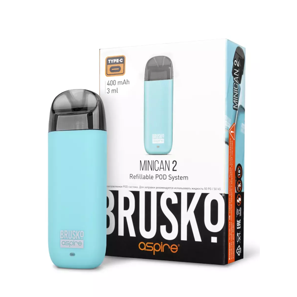 Brusko MINICAN 2 (400 мАч, Бирюзовый) в Красноярске