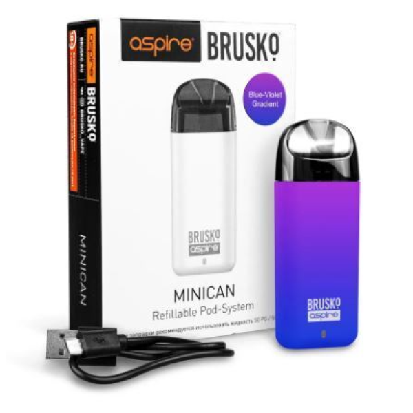 Brusko MINICAN 2 (400 мАч, Синий,фиолетовый) в Красноярске