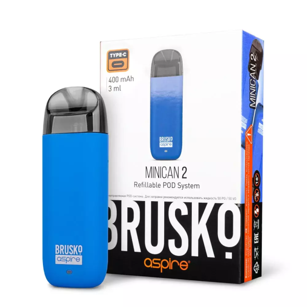 Brusko MINICAN 2 (400 мАч, Синий) в Красноярске