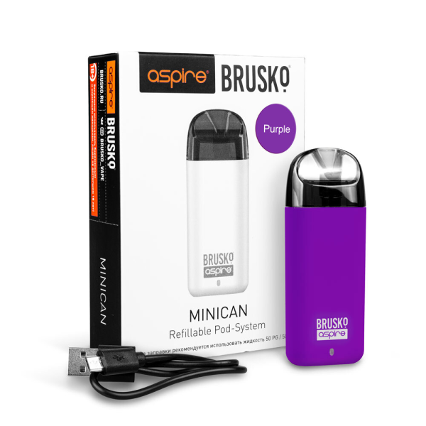 Brusko MINICAN 2 (400 мАч, Фиолетовый) в Красноярске