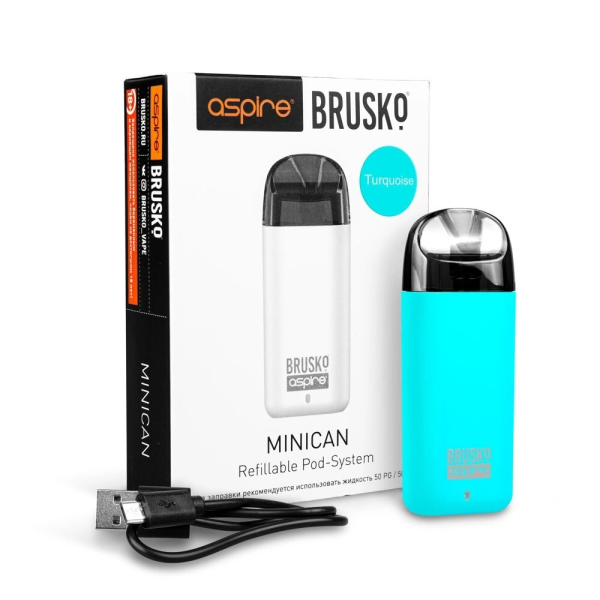 Brusko MINICAN plus (850 мАч, Бирюзовый) в Красноярске