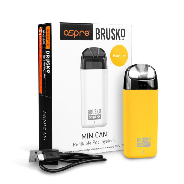 Brusko MINICAN plus (850 мАч, Желтый) в Красноярске