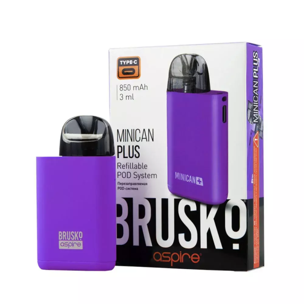 Brusko MINICAN plus (850 мАч, Фиолетовый) в Красноярске