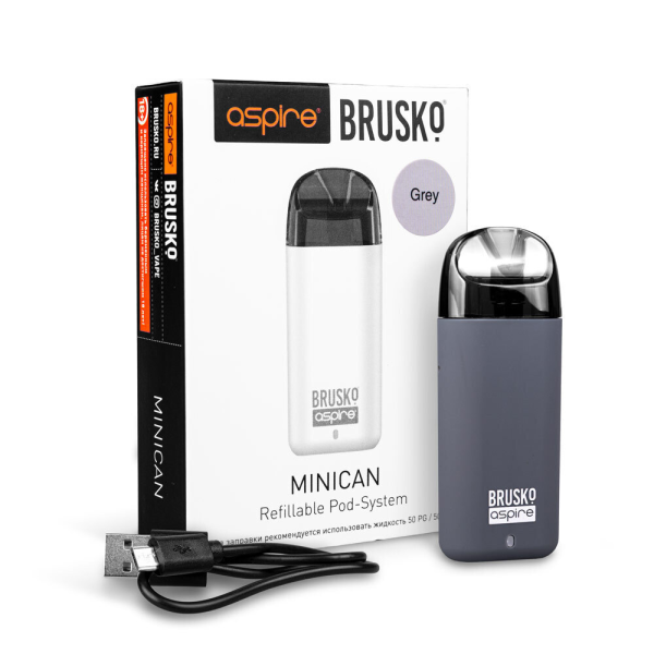 Brusko MINICAN (350 мАч, Серый) в Красноярске