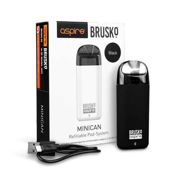 Brusko MINICAN (350 мАч, Черный) в Красноярске