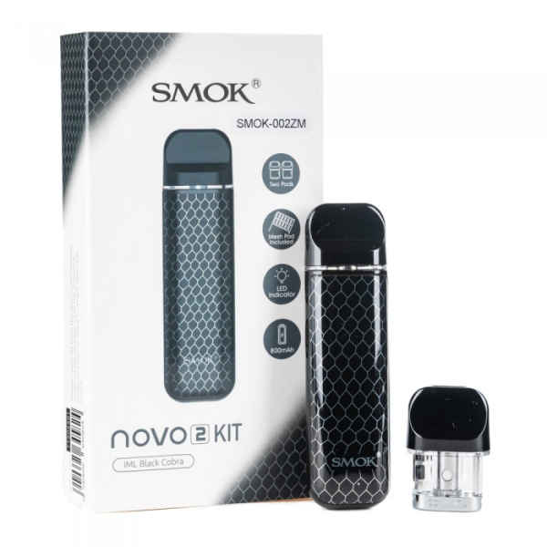 POD-система SMOK Novo 2 Pod 800 mAh Black Carbon в Красноярске