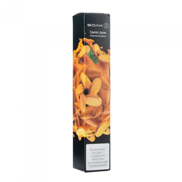 SOAK S Carrot Juice (Морковный фреш), 2500 тяг в Красноярске