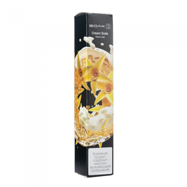 SOAK S Cream Soda (Крем сода), 2500 тяг в Красноярске