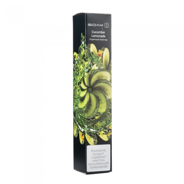 SOAK S Cucumber Lemonade (Огуречный лимонад), 2500 тяг в Красноярске