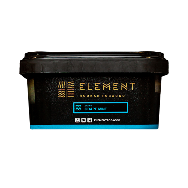Табак Element Water Grape Mint 200 грамм в Красноярске