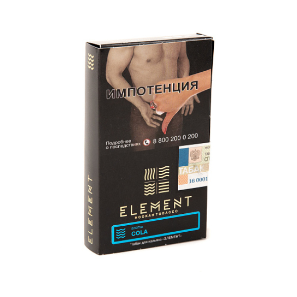 Табак ELEMENT ВОДА COLA 25 гр в Красноярске