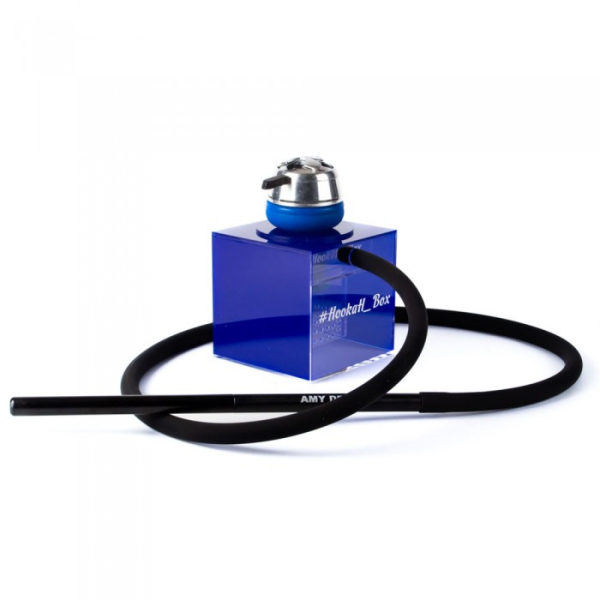 Кальян Hookah Box Blue синий (20 см) в Красноярске