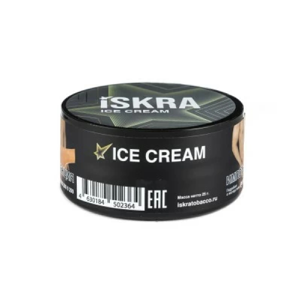 Табак Iskra Ice Cream (Сливочное мороженое) 25 гр в Красноярске