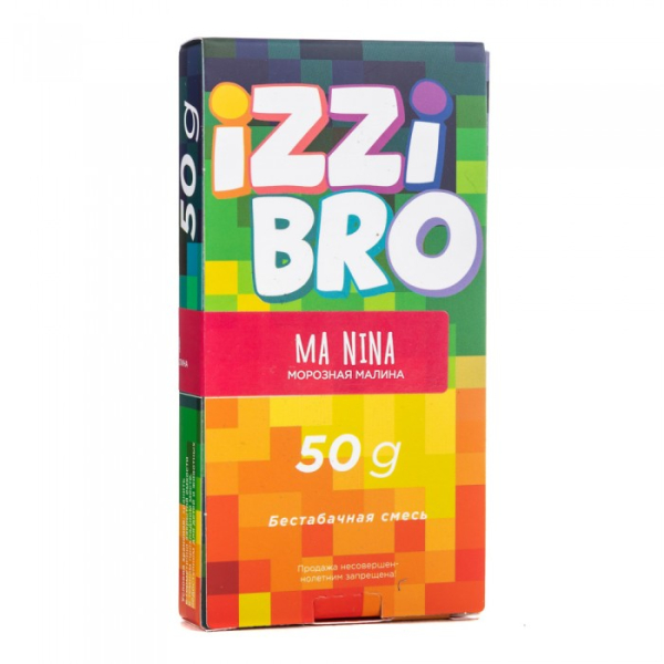 Смесь IZZIBRO MA Nina (Морозная малина) 50 гр в Красноярске
