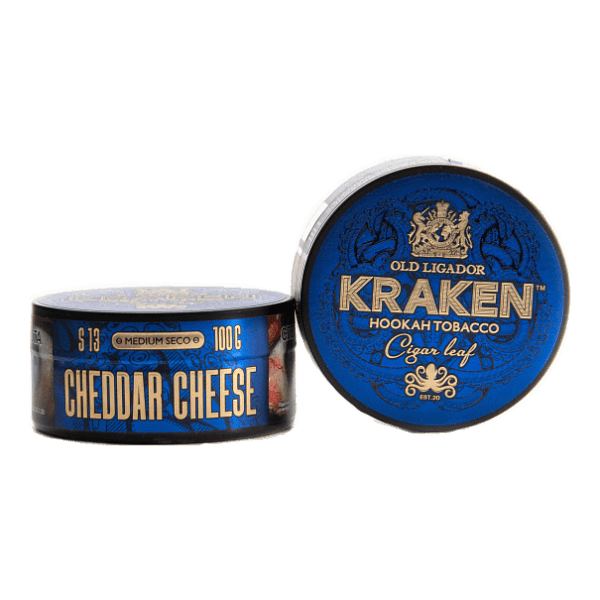 Табак Kraken Medium Seco Cheddar Cheese (Сыр Чеддер) 100 гр в Красноярске