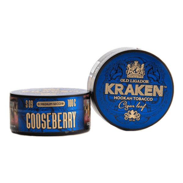 Табак Kraken Medium Seco Goozeberry (Крыжовник) 100 гр в Красноярске